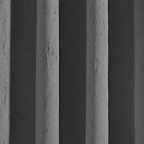 Vista 5 de Curtainworks Lenox Panel de Cortina con Ojales, Gris, 50 x 132 pulgadas