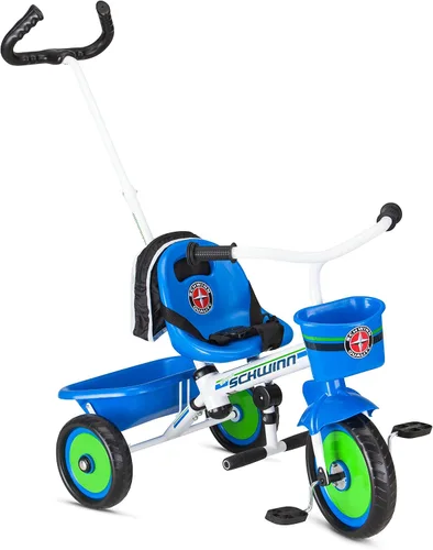 Vista 8 de Triciclo de fácil manejo Schwinn, 8", Rojo/Blanco