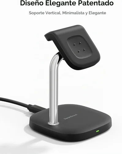 Vista 8 de SwanScout Soporte cargador para Google Pixel Watch 3/2