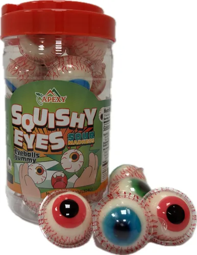 Vista 16 de Apexy Mixed Planets - Dulces Gomosos con Centro Líquido Afrutado Sin Grasa, Divertidos y Deliciosos Dulces Temáticos del Espacio Ideales