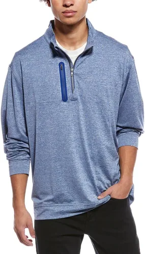Vista 3 de Cutter & Buck Chaqueta jaspeada NFL Stealth Drytec con cremallera de un cuarto para hombre Atlas