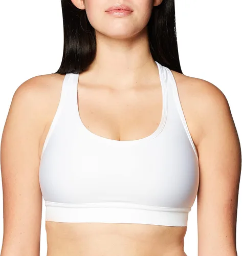 Vista 2 de Hanes Sport - Brasier deportivo de compresión para mujer con espalda cruzada