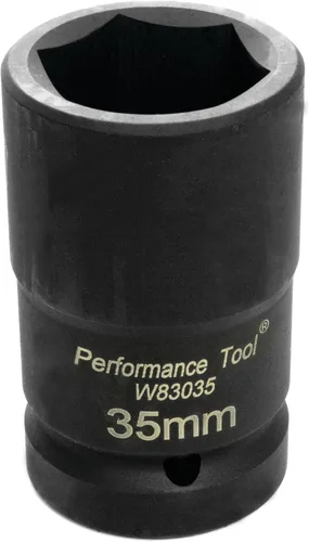 Vista 7 de Performance Tool W83030 - Llave de 1 pulgada de transmisión 1/2 pulgada de rueda doble para camiones domésticos - Construcción de cromo molibdeno