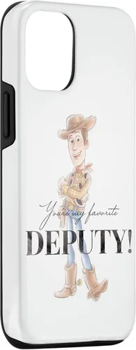 Vista 3 de Funda para iPhone 12/12 Pro Disney 100 y Pixar's Toy Story Woody My Favorite Deputy