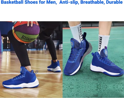 Vista 2 de Beita - Tenis de baloncesto para hombre, transpirables, antideslizantes.