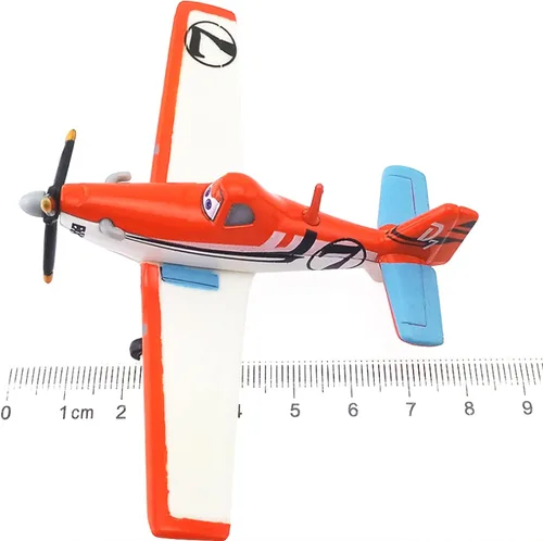 Vista 5 de Secxifeo Pixar Planes No.7 Dusty Crophopper 1:55 Metal Diecast Juguetes Educativos Aviones Modelo 1 Multicolor
