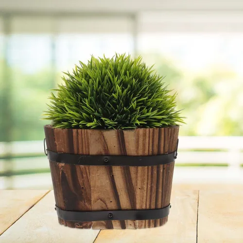 Vista 7 de Macetas para plantas de decoración retro para interiores, macetas rústicas, balcón, jardín, maceta rústica, maceta de bonsái, maceta suculentas