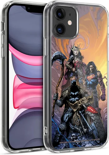 Vista 190 de Head Case Designs Funda de gel con licencia oficial de la Liga de la Justicia DC Comics #10 Darkseid War Comic Book Cover