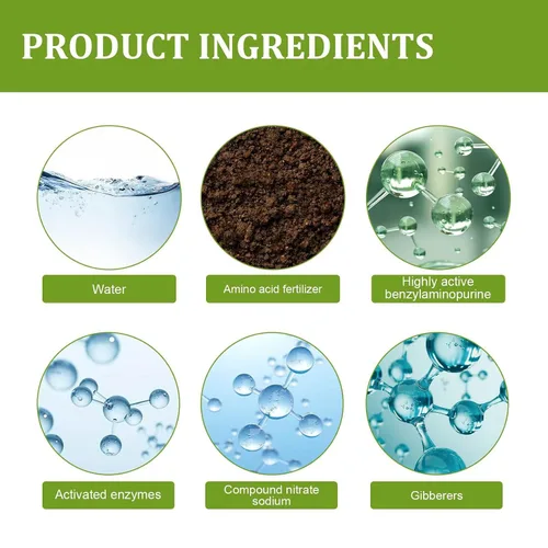 Vista 5 de Suplemento potenciador del crecimiento de plantas, 1.7fl oz de hormona de enraizamiento de raíces para esquejes, crecimiento de raíces de plantas