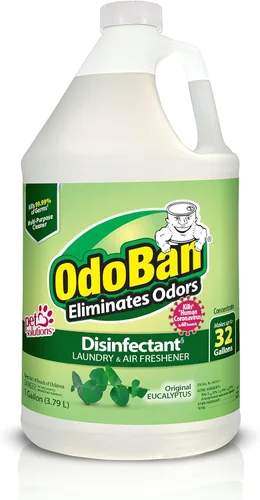 Vista 17 de OdoBan Desinfectante y eliminador de olores listo para usar, fabricado en los Estados Unidos, aroma cítrico, juego de 2, spray de 32 onzas