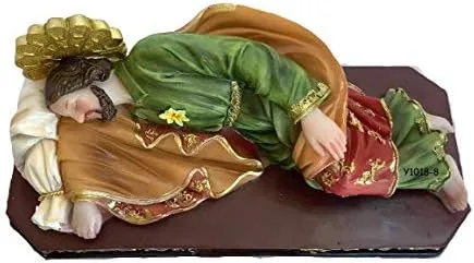 Vista 2 de San José Dormido - Figura de 8 pulgadas, estatua de San José, nueva