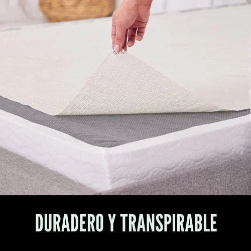 Vista 3 de GORILLA GRIP Agarre Antideslizante para Colchón, Evita que los Colchones se Deslicen y Mantiene la Cama en su Lugar, las Almohadillas Sujetan Camas