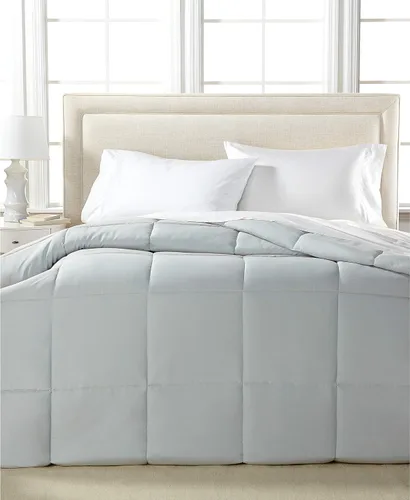 Vista 17 de Blue Ridge Home Fashions - Edredón sintético de microfibra para todas las estaciones, relleno de poliéster hipoalergénico, Algodón, Negro, King