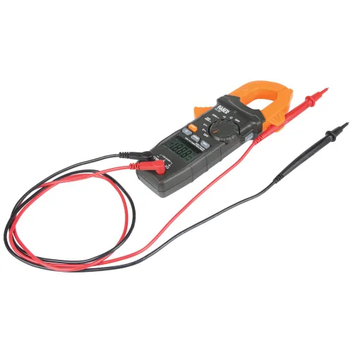 Vista 13 de Klein Tools CL120VP Kit de prueba de voltaje eléctrico con medidor de abrazadera, tres probadores, cables de prueba, bolsa