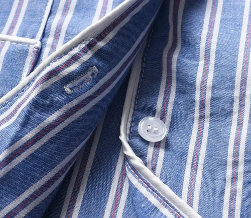Vista 7 de Conjunto de pijama Latuza pantalón corto, tejido de algodón, para hombre