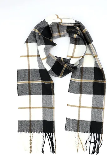Vista 98 de Bufanda de invierno Achillea suave y cálida, de tartán, a cuadros, de cachemira, unisex