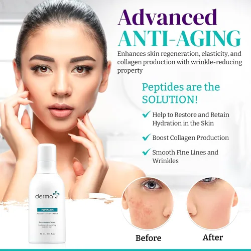 Vista 9 de Crema facial premium: enriquecida con péptidos potenciadores de colágeno para una recuperación avanzada de la piel y efectos iluminadores - Elección