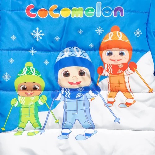Vista 5 de CoComelon JJ Cody Nico - Abrigo de invierno de moda con cremallera para bebé