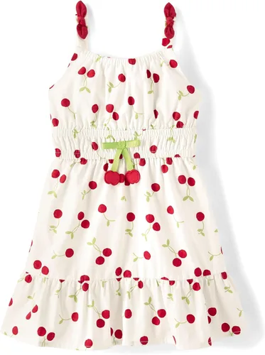 Vista 4 de Gymboree Girls and Toddler Short Sleeve Fit and Flare Dresses Prep School