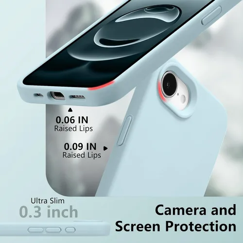 Vista 519 de Funda magnética de silicona para iPhone 13 Pro, color blanco antiguo [Compatible con Magsafe] [Forro de microfibra suave antiarañazos], funda