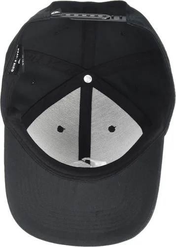 Vista 3 de Quiksilver Gorro de ala curvada ajustable para hombre de décadas, Azul