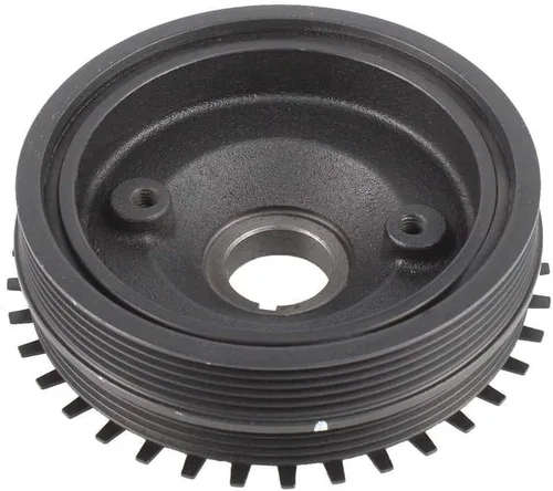 Vista 3 de DNJ Equilibrador armónico HBA1184 para Mazda 626, MX-6, Protege 1.8L-2.0L L4 16V DOHC 1839cc 1996-2003