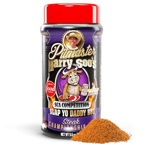 Vista 13 de Slap Yo Daddy BBQ Rub Seasoning, California Style Santa María – Condimento de Santa María galardonado de PItmaster Harry Soo – Savory SPG Rub