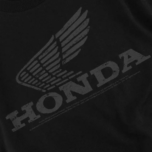 Vista 5 de Honda Vintage Wing Camiseta y calcomanías