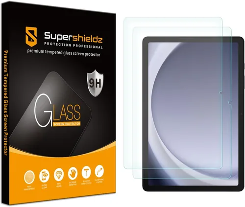 Vista 8 de Supershieldz Protector de pantalla de vidrio templado diseñado para Samsung Galaxy Tab A7 Lite (8.7 pulgadas), antiarañazos, sin burbujas