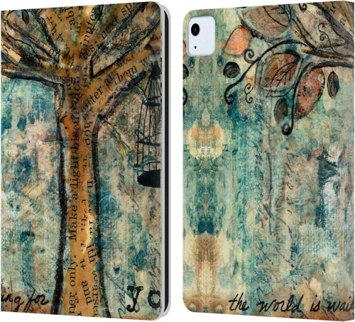 Vista 9 de Head Case Designs Officially Licensed Wyanne Half Light Nature 2 Leather Wallet Case Compatible with Apple iPad Air 11 2020/2022/2024/2025