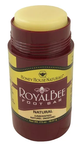 Vista 2 de Honey House Naturals Barra de pie Royal Bee, natural