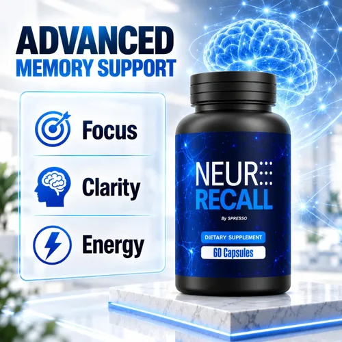 Vista 4 de (1 paquete) Neuro Recall Suplemento Píldoras para el bienestar general