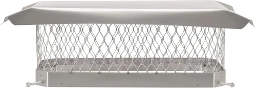 Vista 9 de Shelter Pro SPSS1313 ShelterPro tapón de acero inoxidable para chimenea, SPSS99