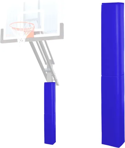 Vista 20 de Katop Almohadilla cuadrada para bastón de baloncesto, acolchado de poste protector resistente para poste de 5 x 5 pulgadas, poste y base de 6 x 6