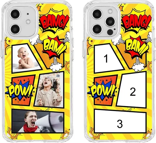 Vista 336 de Funda de teléfono personalizada para Apple iPhone 8 Plus iPhone 7 Plus, personalizada con foto, imagen, texto, imagen, diseño de imagen
