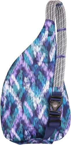 Vista 2 de KAVU Paquete de cabestrillo de cuerda original con correa de hombro de cuerda ajustable - Glacier Ikat, Glaciar Ikat, Classic