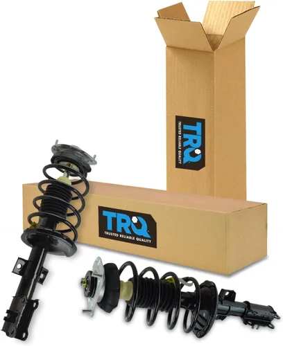 Vista 242 de TRQ - Conjunto de puntal delantero y resorte helicoidal (lados del conductor y del pasajero), para auto