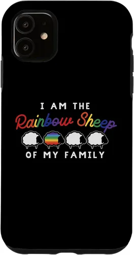 Vista 8 de iPhone 16 Soy Rainbow Ovejas De Mi Familia LGBT Gay Lesbianas Orgullo Caso