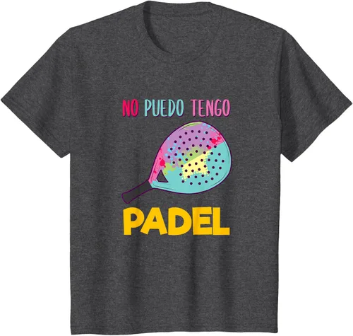 Vista 12 de Pala de pádel Pádel Pádel No Puedo Camiseta de Padel Tengo