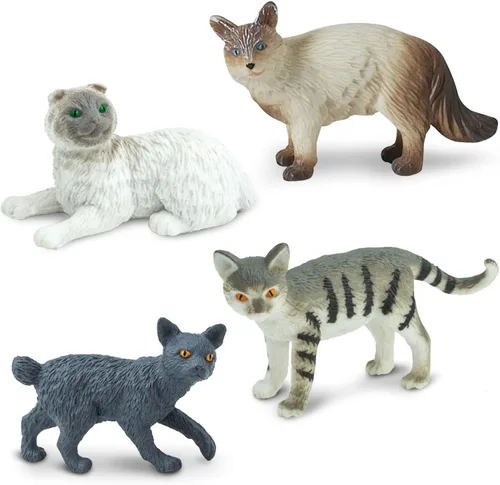 Vista 4 de Safari Ltd. Figurines de gatos domésticos, Toob, 11