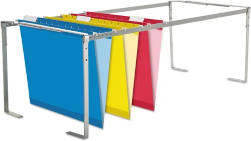 Vista 3 de Pendaflex Marco de carpeta colgante 450, tamaño carta/legal, marco de archivo colgante ajustable, se adapta a cajones de 24 a 27 pulgadas, acero