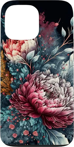 Vista 24 de Winter Floral Flower Design Case for iPhone 17