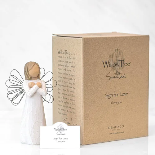 Vista 5 de Willow Tree Signo para Love Angel por Susan Lordi 26110