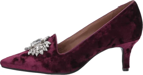 Vista 8 de Aerosoles - Zapato de macramé para mujer - Mocasín de tacón híbrido con plantilla de espuma viscoelástica