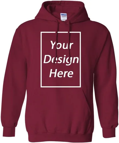 Vista 5 de City Shirts Añade tu propio texto y diseña sudadera personalizada con capucha