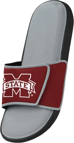 Vista 121 de FOCO Sandalias deportivas de espuma para ducha con logotipo de equipo universitario de la NCAA para hombre