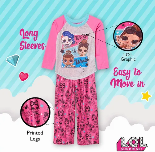 Vista 4 de L.O.L. Surprise! Conjunto de Pijama para Niña