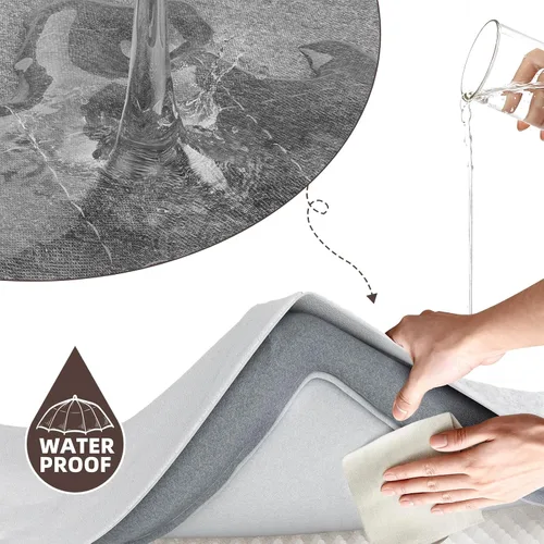 Vista 4 de Simple Trending Cama para perros grandes, cama ortopédica XL para mascotas con lados, sofá de espuma impermeable con funda extraíble y parte