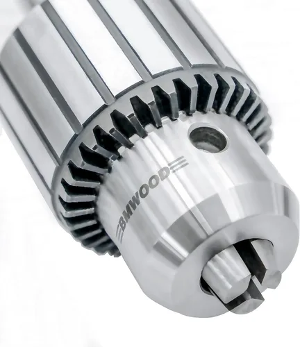 Vista 3 de Portabrocas súper resistente de 5/8" con vástago MT2 y llave de mandril para taladros Woodlathe y pilar