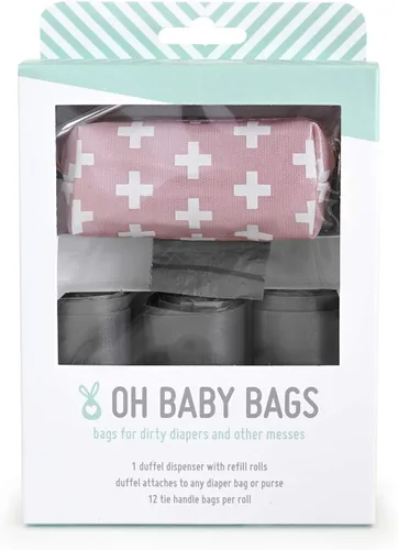 Vista 2 de Oh Baby Bags Caja de regalo dispensadora de lona (balón)